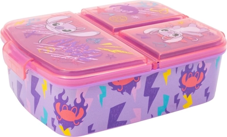 STOR madkasse multi-boks Angel, 3 rum, uden BPA