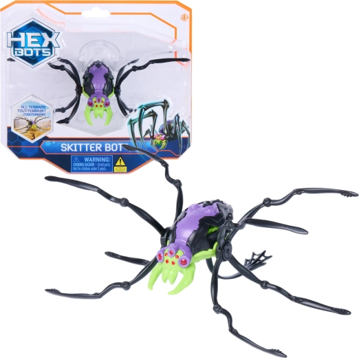 Robot-edderkop HEX BOTS Skitter Bot fra Spin Master