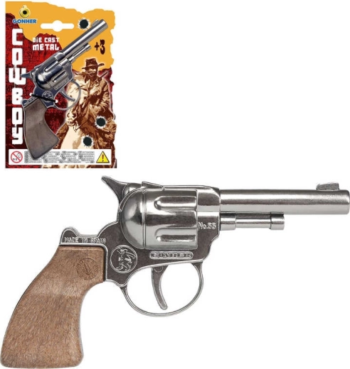 GONHER cowboyrevolver i metal