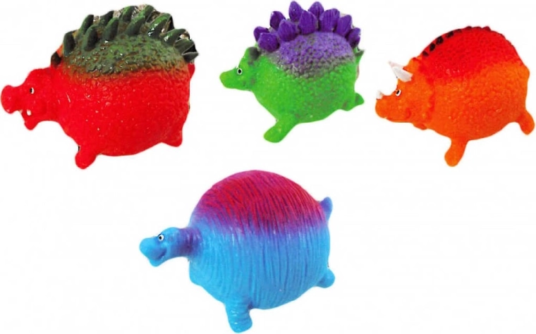 4 varianter af dinosaurformer (assort)