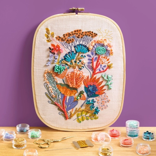 Sæt til perlebroderi Djeco Atelier