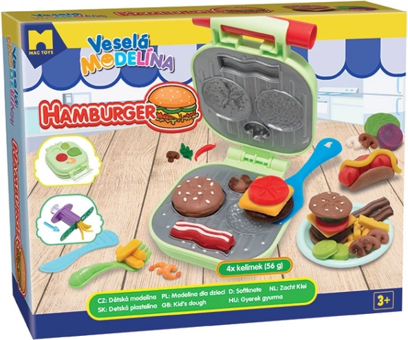 MODELO Glad modellering Hamburger sæt