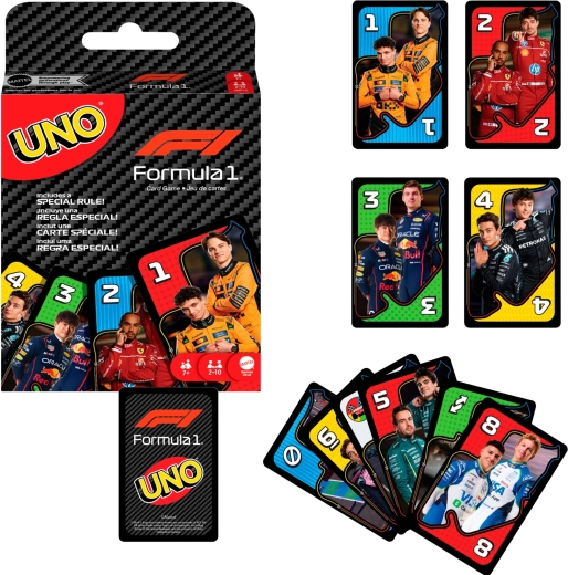 Kortspillet UNO Formula 1