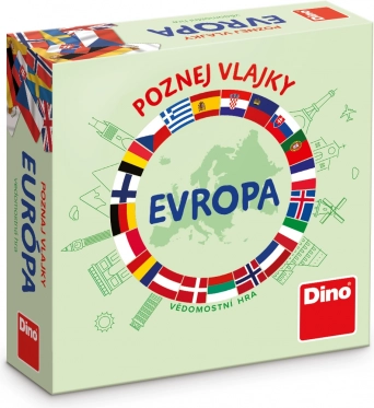 Dino Rejsespil Lær Europas flag at kende