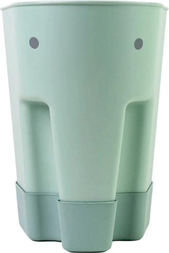 Shnuggle Ellie opbevaringskurv til badelegetøj eucalyptus green - 1 stk.