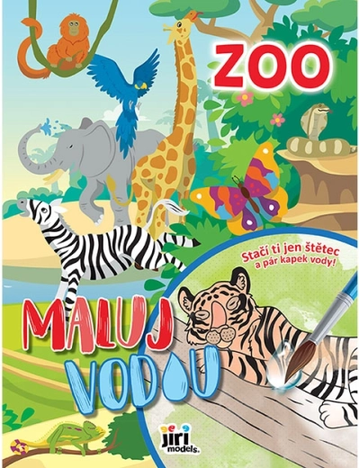 Mal med vand A4 zoo