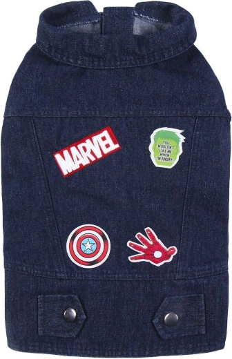 Marvel-mærker og denim-look