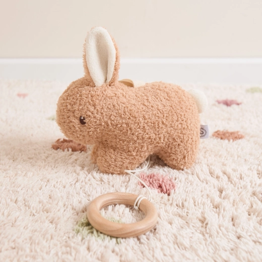 Behagelig plys og træring til små hænder