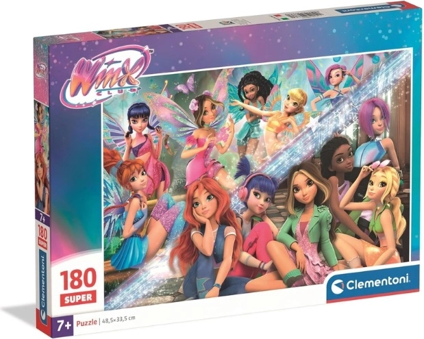Clementoni puslespil Winx 180 brikker