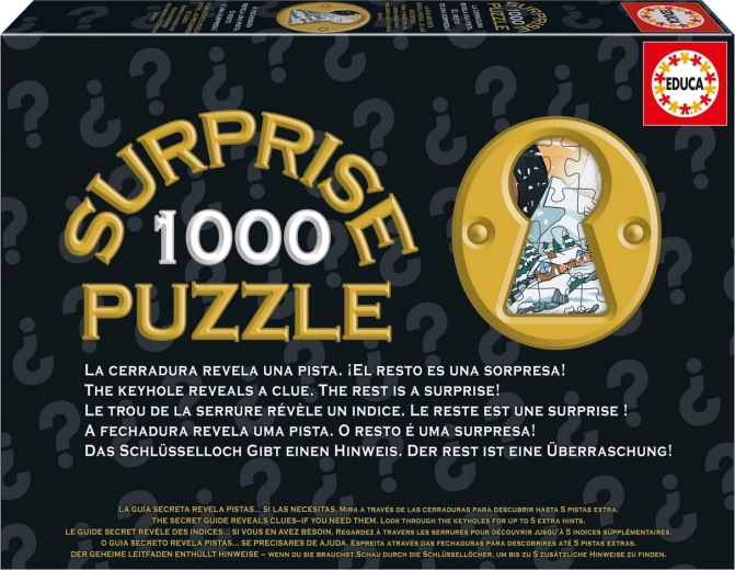 Surprise-puslespil Gamle Jul 1000 brikker