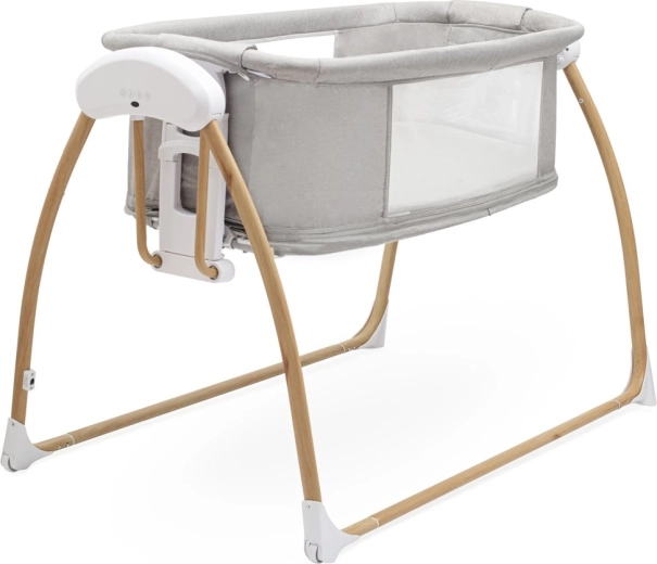 3 i 1: tremmeseng, vugge og kravlegård