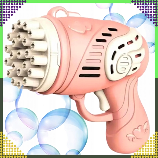 Hundreder af bobler på et øjeblik