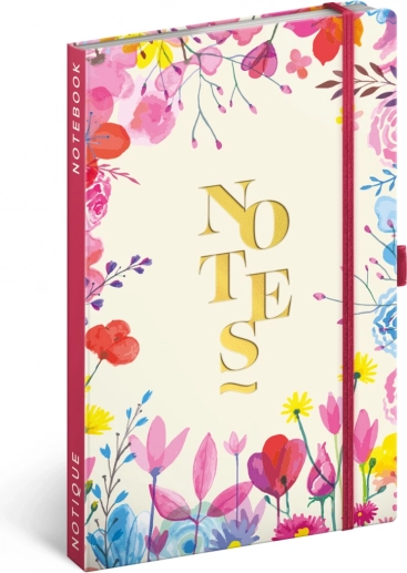 NOTIQUE notes forår prikket 13 × 21 cm