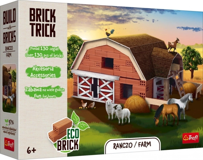 Brick Trick Byggesæt Farm L
