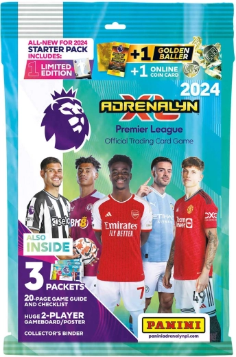 Panini Premier League Adrenalyn XL startsæt med samlekort 2023/2024