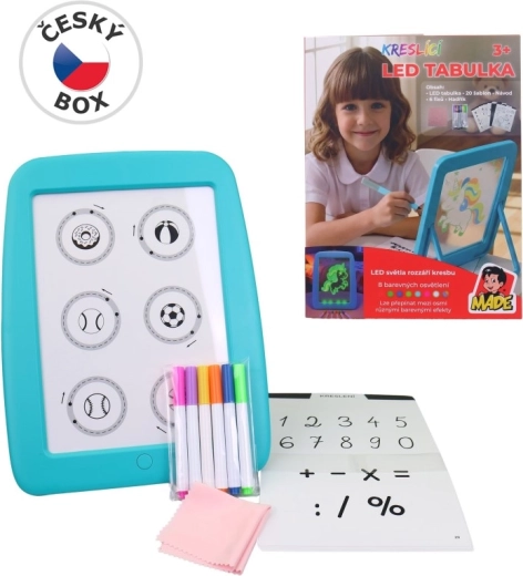MaDe Kreativt LED-tegnetablet med baggrundsbelysning