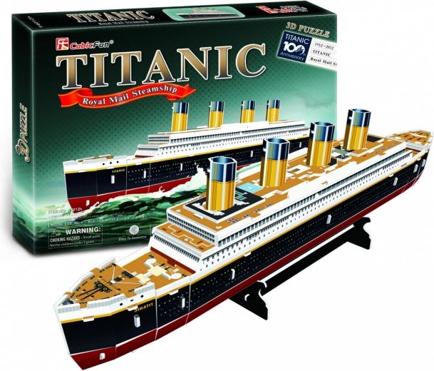 3D-puslespil Titanic – 35 brikker