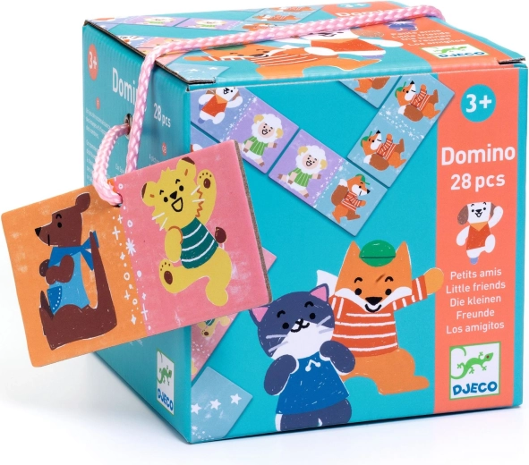 Djeco domino med optælling og dyr