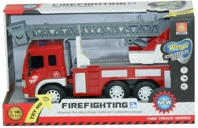 Brandbil med drejelig platform 1:16 Madej