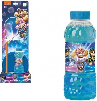 Sæbeboblesæt Paw Patrol med opløsning 0,45L