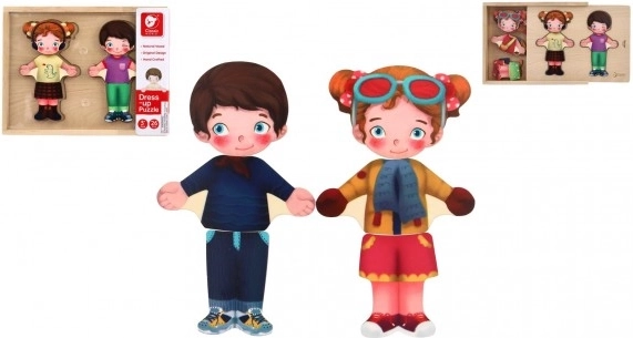 Træpuzzle påklædning