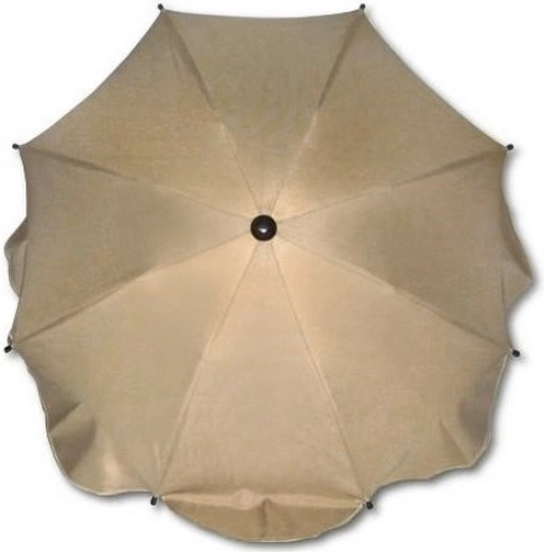Solskærm til barnevogn – beige