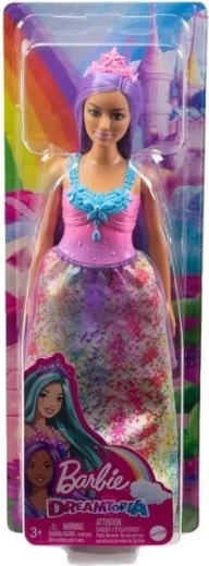 Barbie Dreamtopia-dukke med lilla hår
