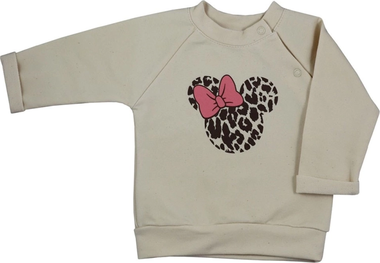 Sweatshirt med praktisk lukning