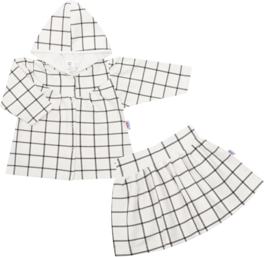Piges 2-delt sæt New Baby Cool Girls hvid