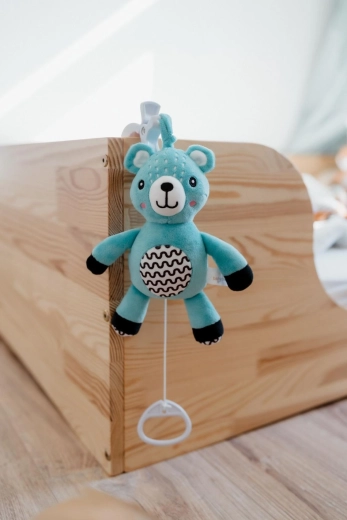 Blød plys og kontrastmønstre