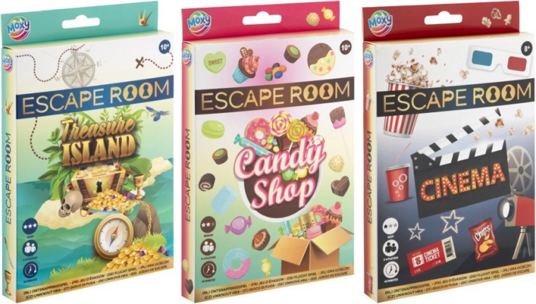 Brætspil Escape Room 18,5 × 14 cm