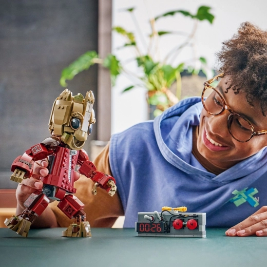 Fuldt bevægelig figur til dynamiske poser