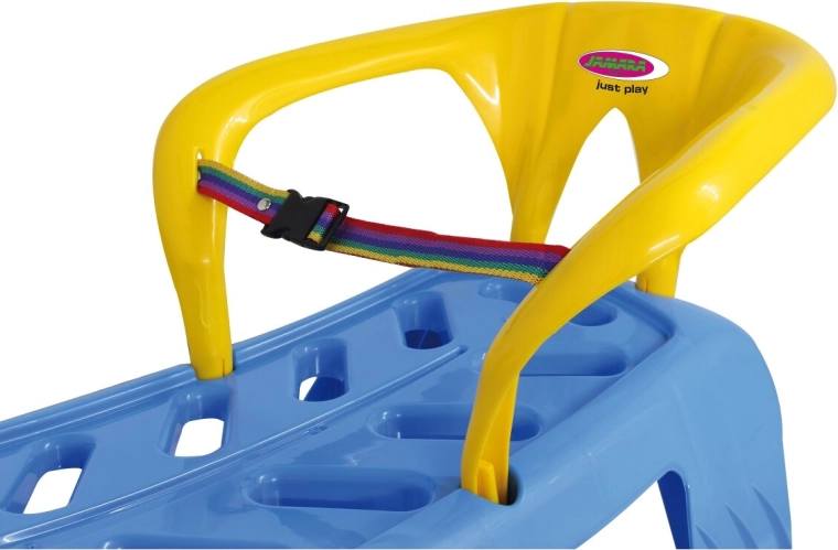Aftageligt ryglæn og sikkerhedsrem