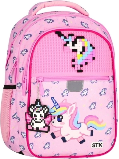 Skoletaske Pixel Unicorn 24 l