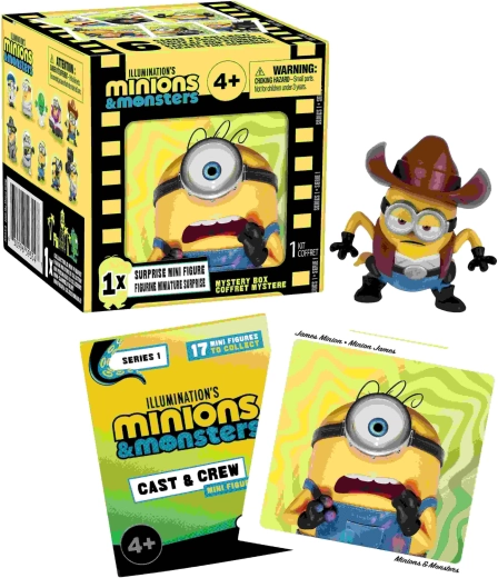 Minions 3 mini-figur blind pack - 1 stk.