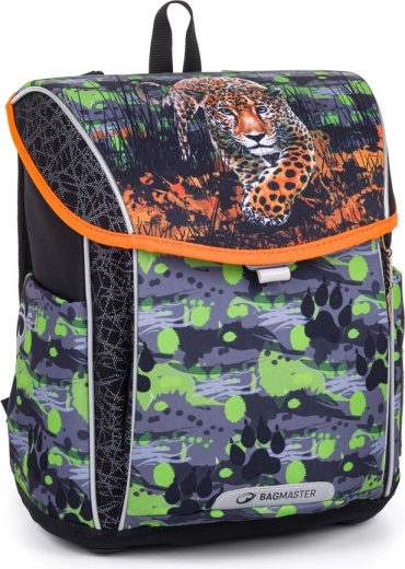 Bagmaster Prim 24 B skoletaske leopard