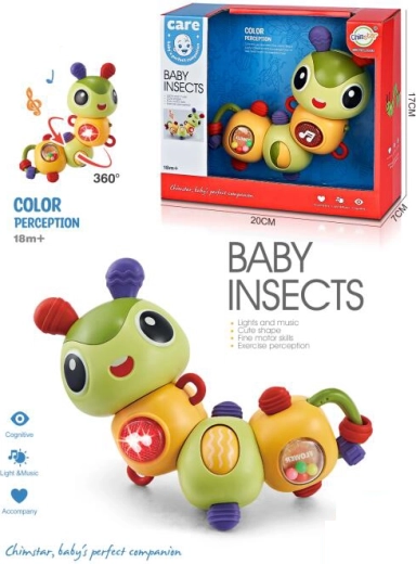 roterende rangle larve 360°