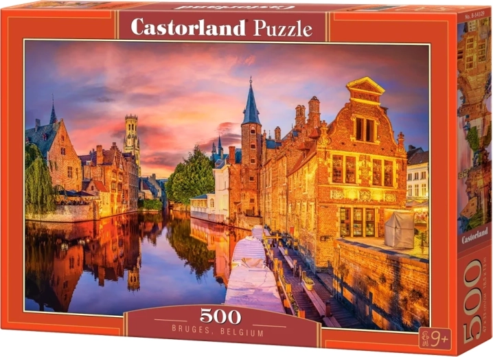 Castorland-puslespil Brugge, Belgien, 500 brikker