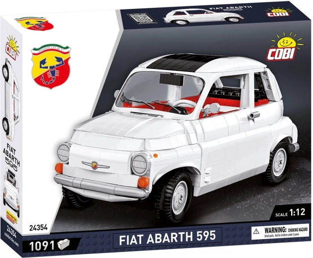 Cobi Fiat Abarth 595 byggesæt 1:12 (1091 dele)