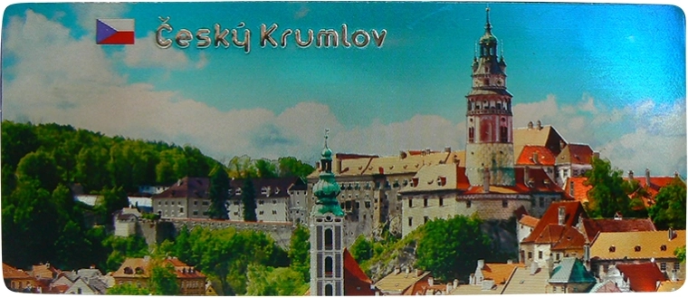 Magnet – Český Krumlov – stilfuld souvenir