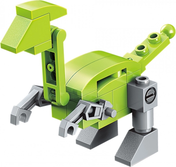 Qman Squros Foranderlig Robot Velocisaurus 3i1