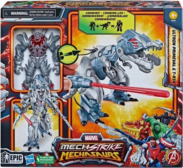 Figur Marvel Mech Strike Ultron T-Rex