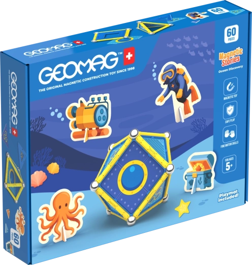 Geomag Magnetic Stories ocean-eventyr 60 dele