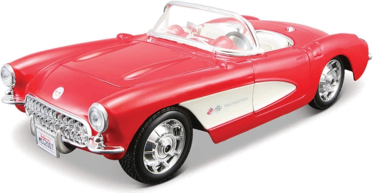 Maisto 1957 Corvette byggesæt til bilmodel 1:24