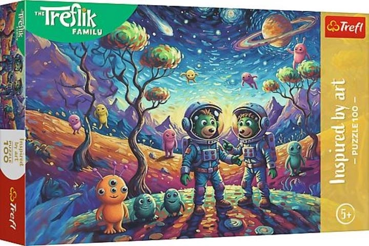 Puzzle Trefl 100 brikker Inspired by Art: kosmisk fantasi