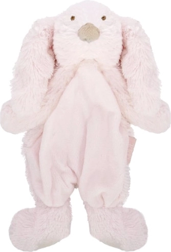 Plys kanin doudou lyserød 28 cm