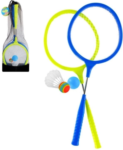 Badmintonsæt med metalketchere