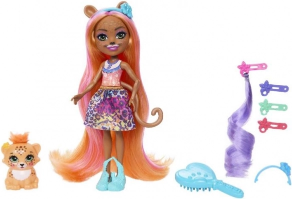 Enchantimals dukke Charisse Gepardova med tilbehør