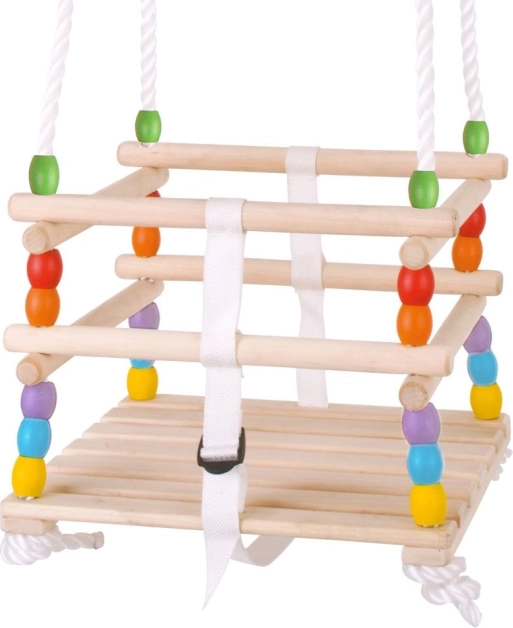 Træperles gynge til børn Bigjigs Toys