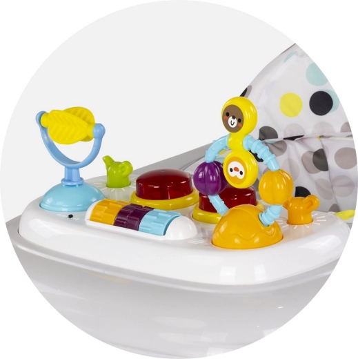 Sjovt panel til sanser og finmotorik